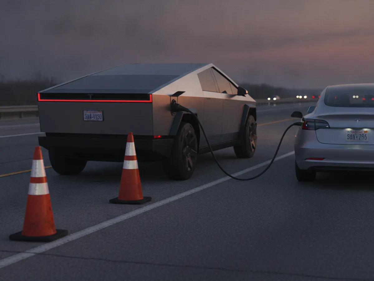 Emergency EV Roadside Assistance support for an EV driver in the DC area