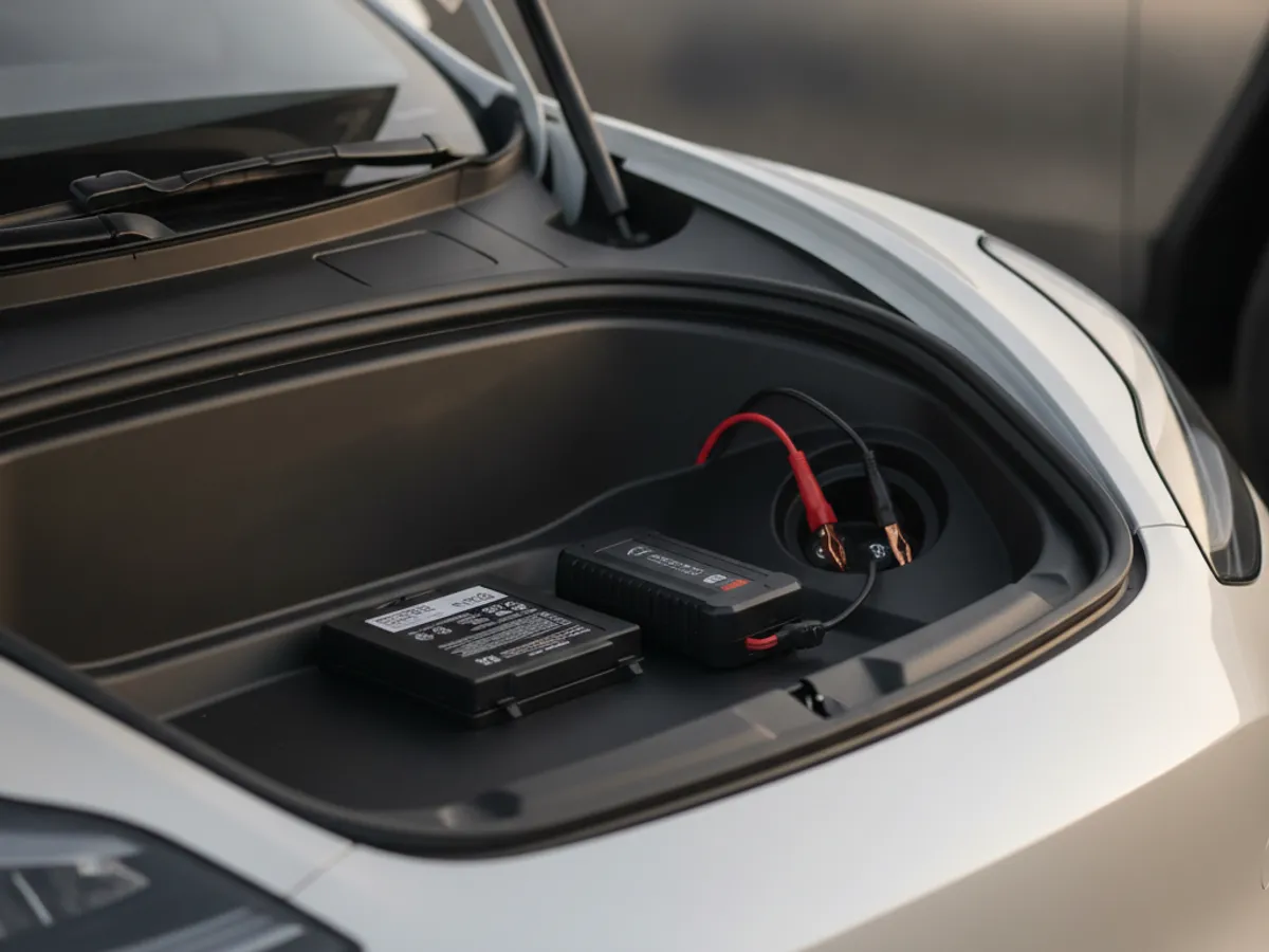 Tesla 12V Battery Jump support for an EV driver in the DC area